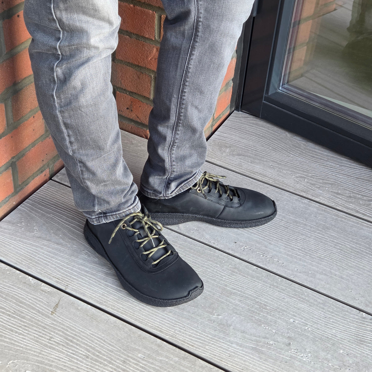 OROEL N5434 Black barefoot trainers