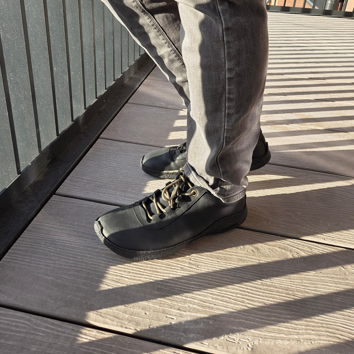 OROEL N5434 Black barefoot trainers