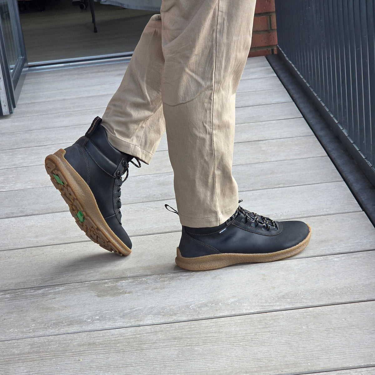 OROEL N5439 Black barefoot boots
