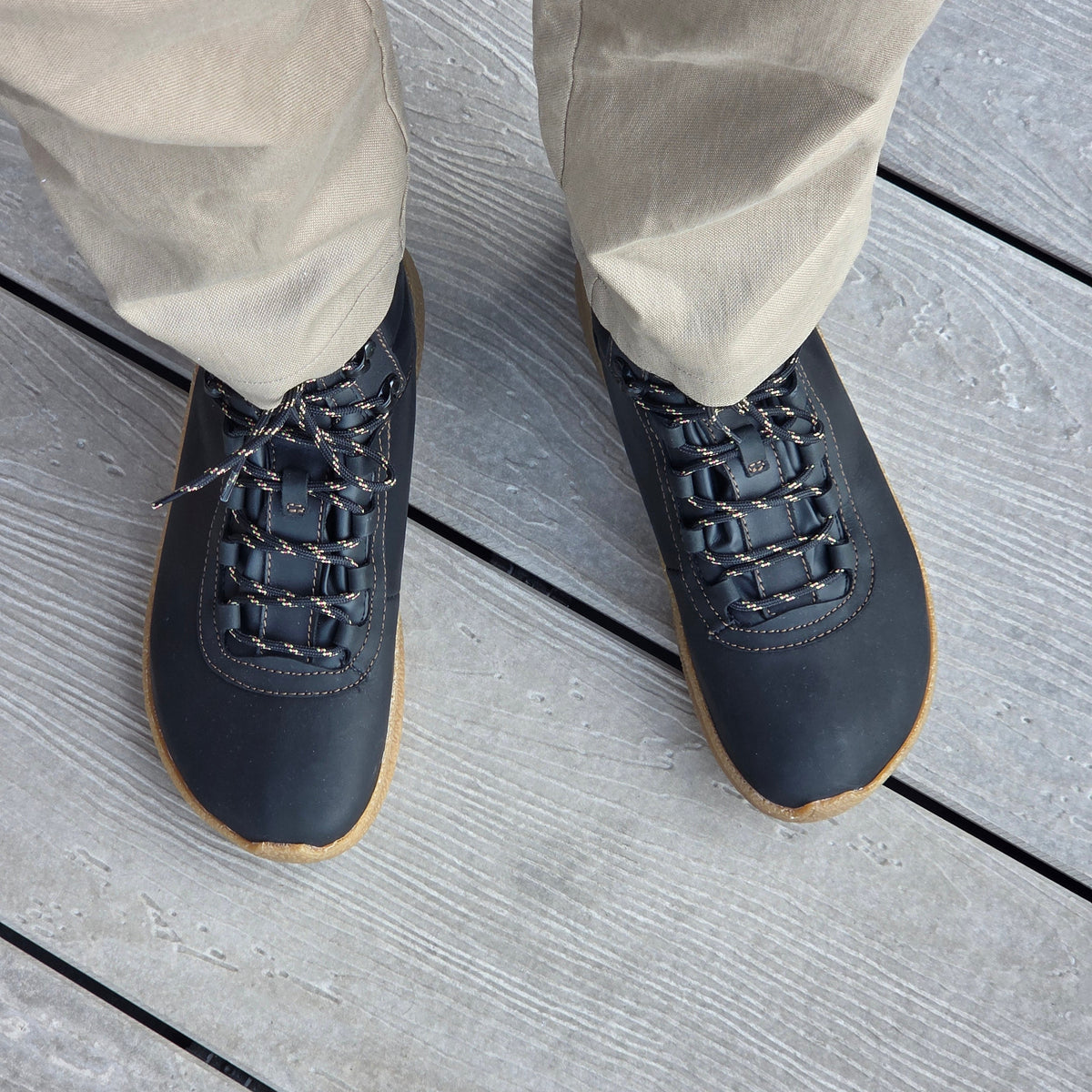 OROEL N5439 Black barefoot boots