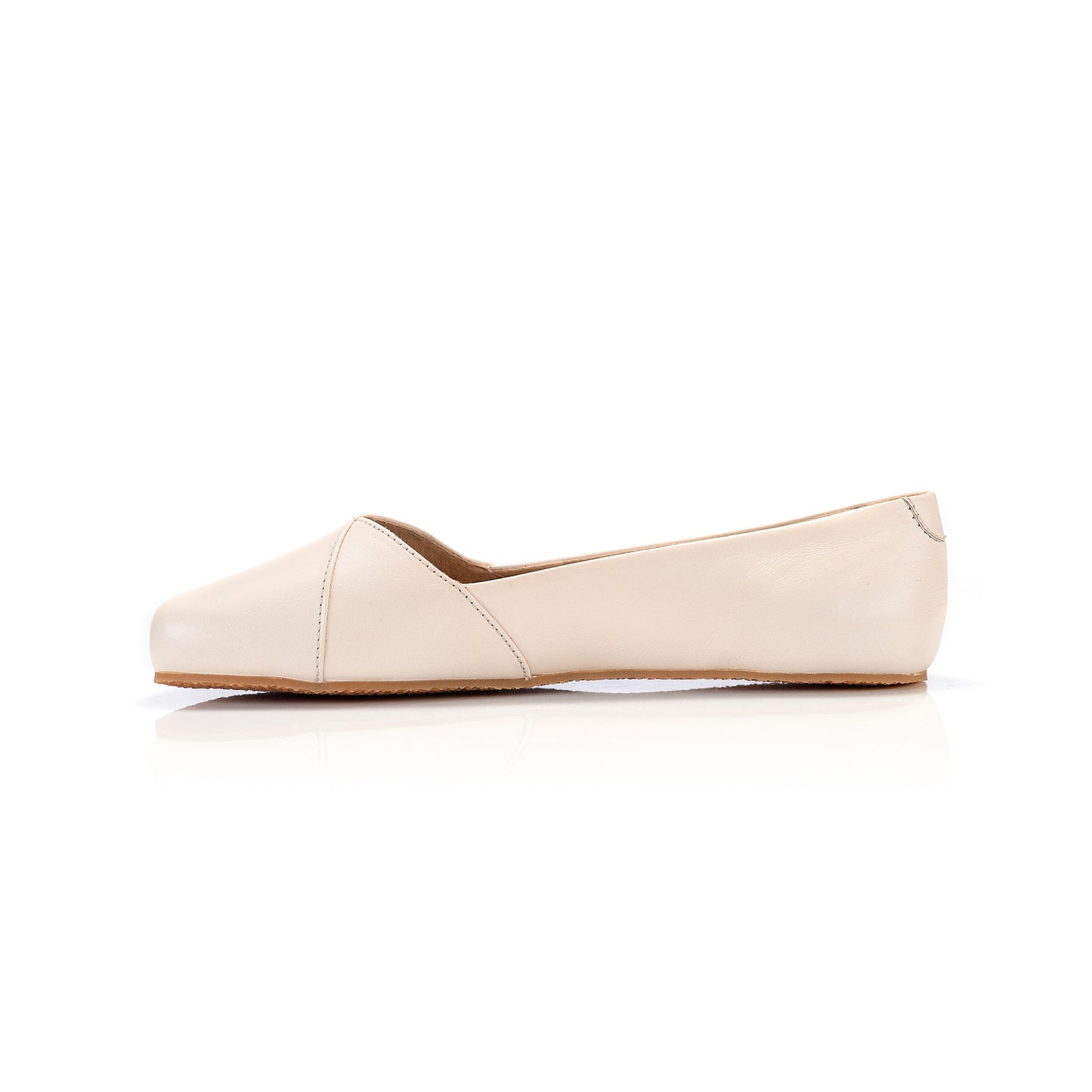 PEONY 2.0 Beige barefoot ballet flats