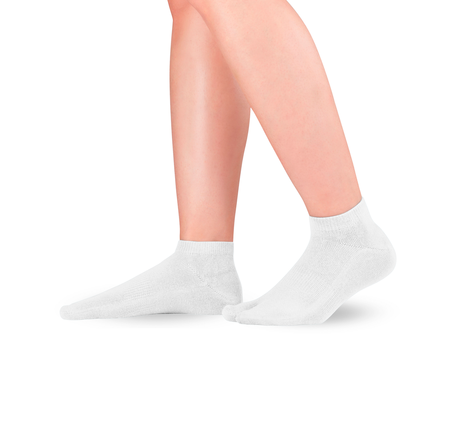 TABI LOW CUT White split big toe socks