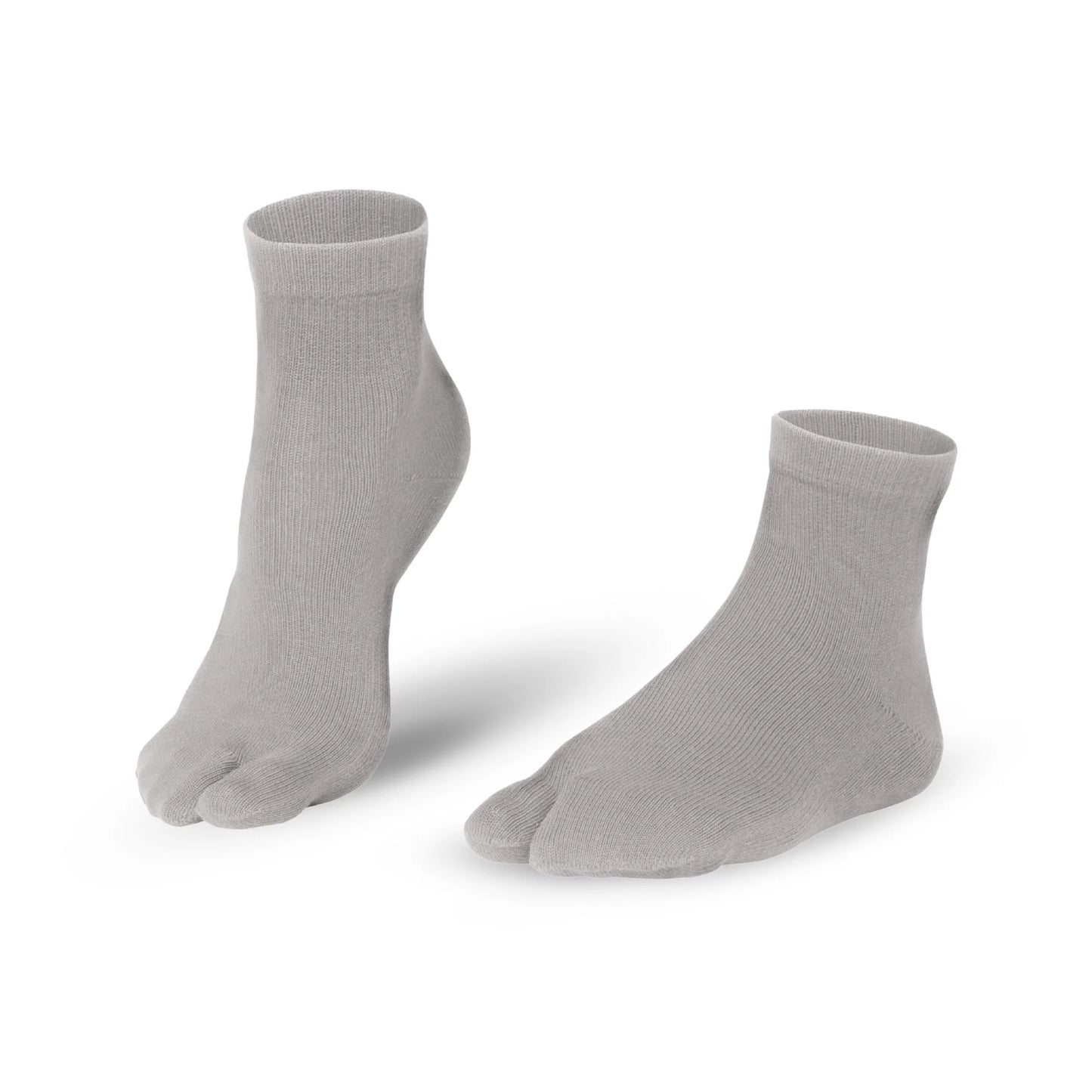 TABI ANKLE Grey split big toe socks