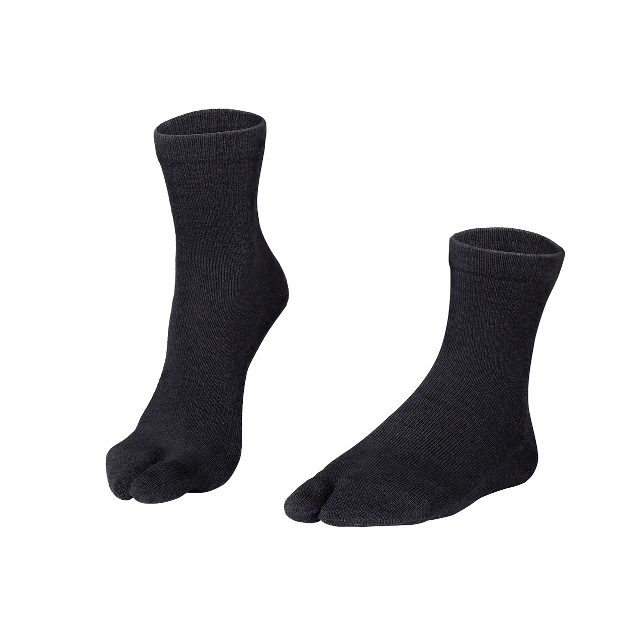TABI ANKLE Black split big toe socks