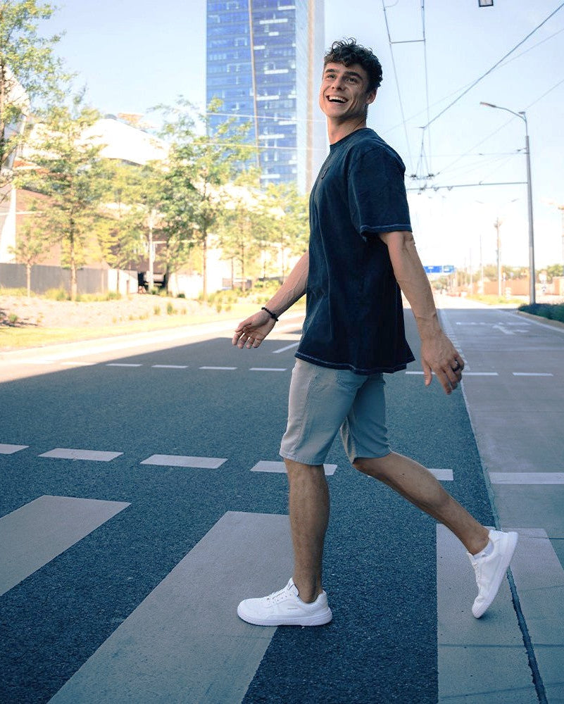 ZING All White Barefoot Trainers