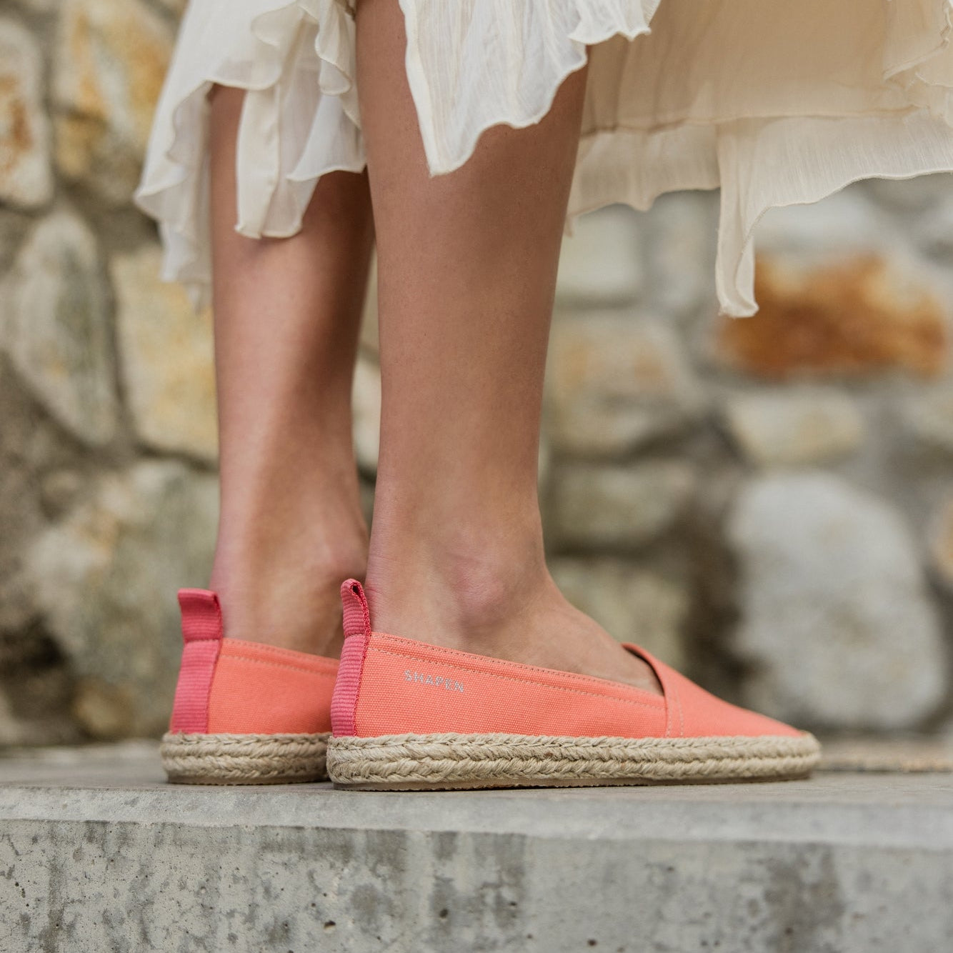 PLAYA Coral barefoot espadrilles