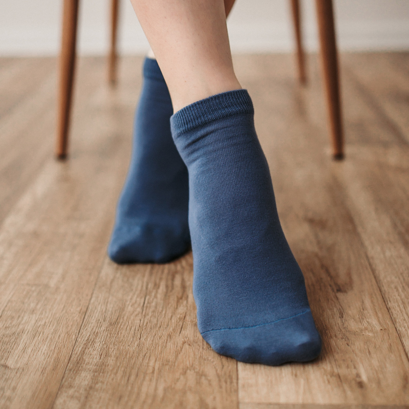 BE LENKA LOW-CUT Blue barefoot socks