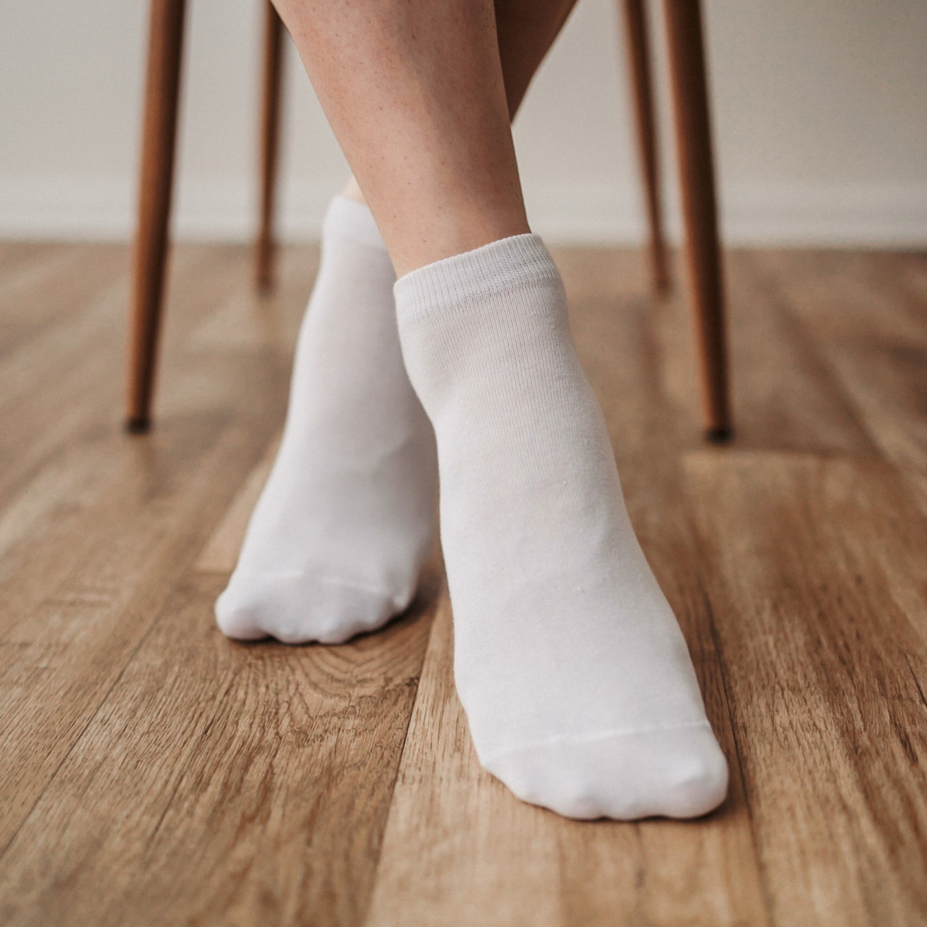 BE LENKA LOW-CUT White barefoot socks