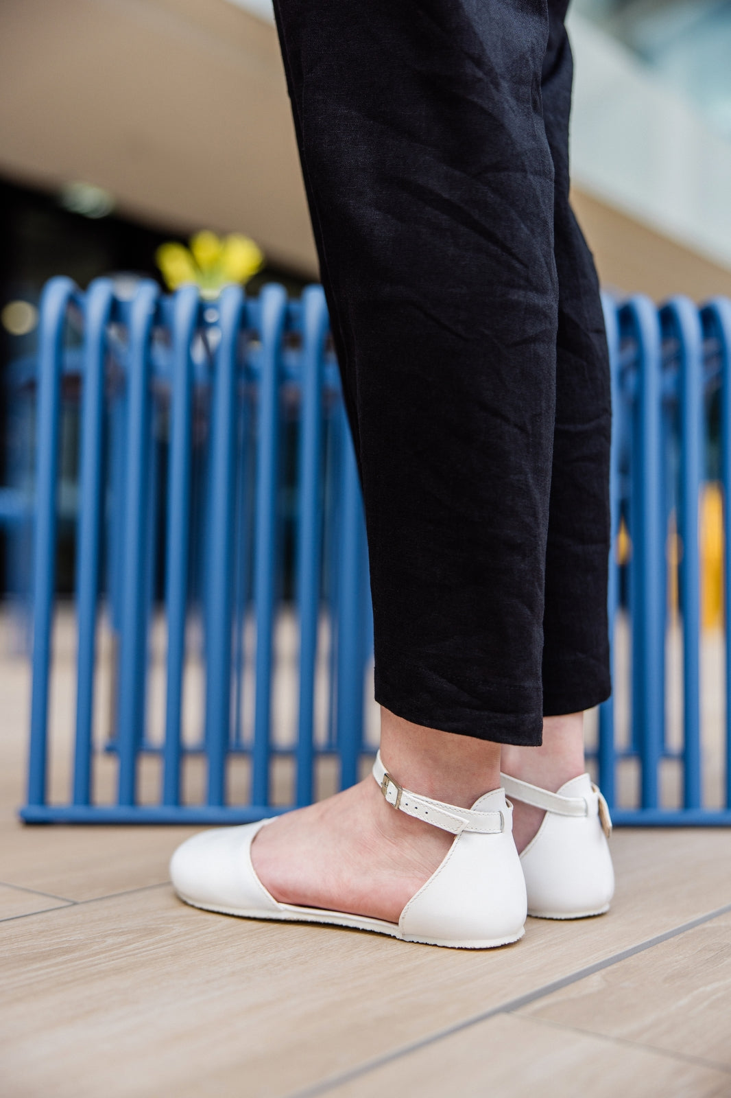 POPPY White Barefoot Sandals