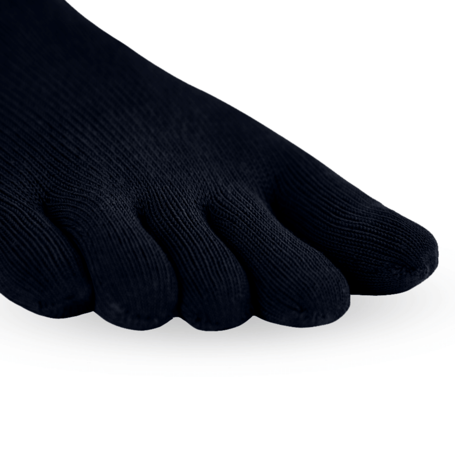 ESSENTIALS QUARTER Black five-toe socks