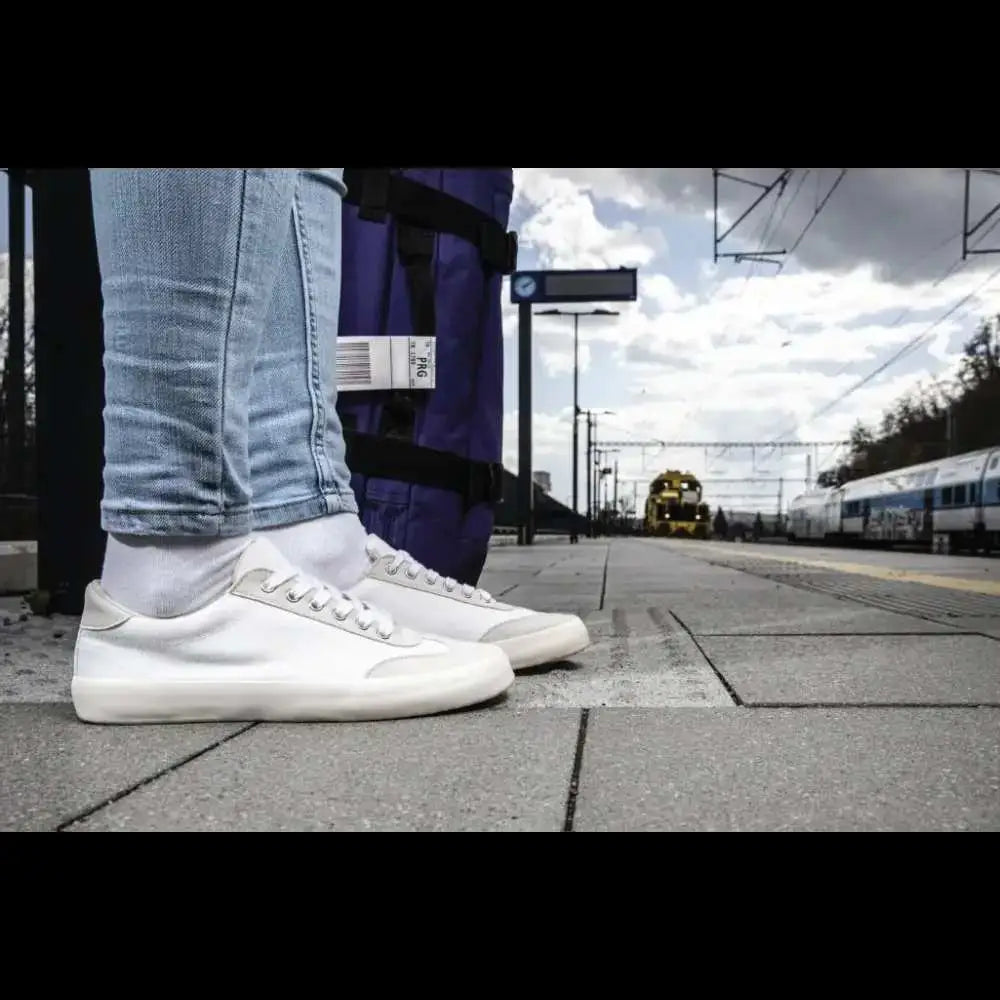 FELIX White Barefoot Sneakers - FELIX