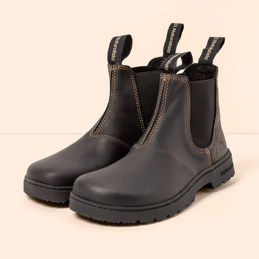 NOMADA N5262 Black Barefoot Chelsea Boots