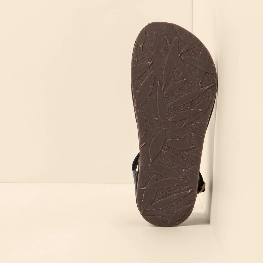 N5683 Black Barefoot Sandals