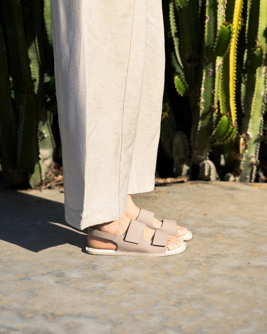 RIO Taupe Barefoot Sandals