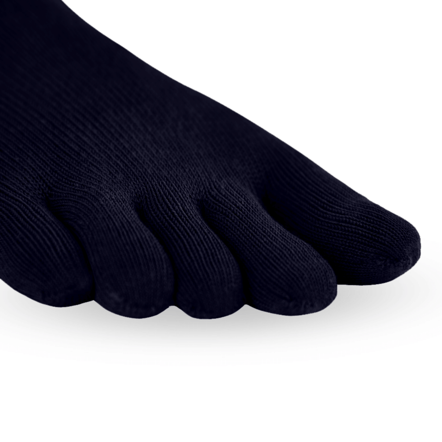 SILVER PROTECT QUARTER Dark Blue five-toe socks