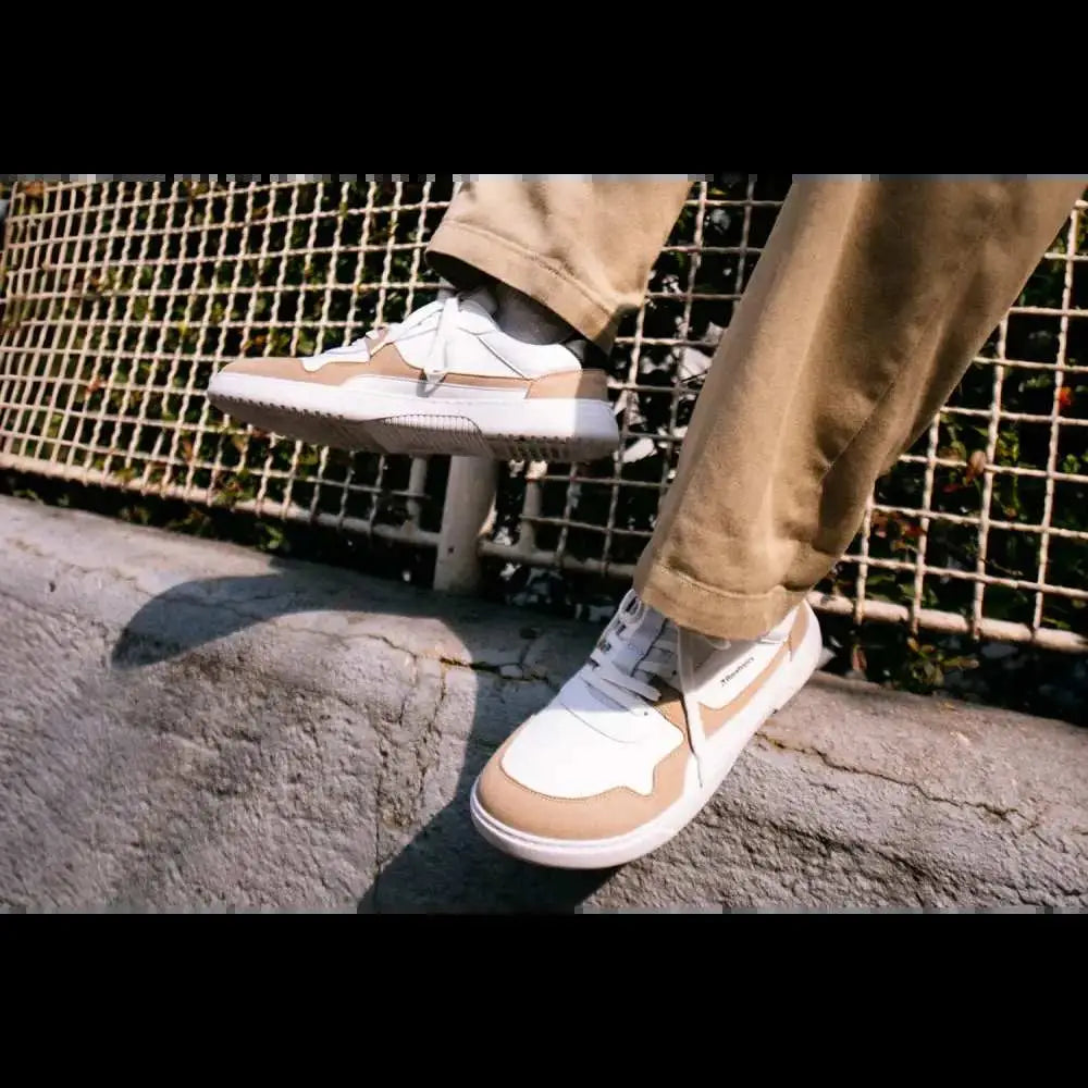 ZING White Beige Barefoot Sneakers - ZING