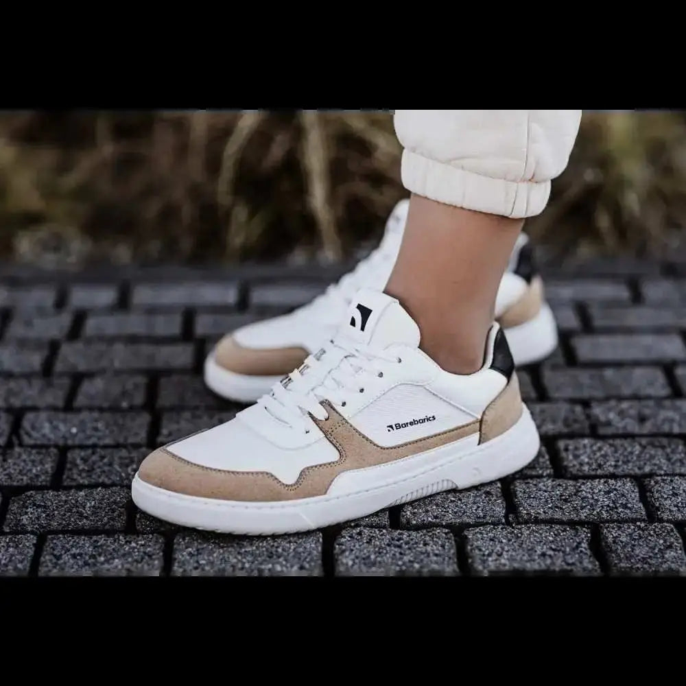 ZING White Beige Barefoot Sneakers - ZING